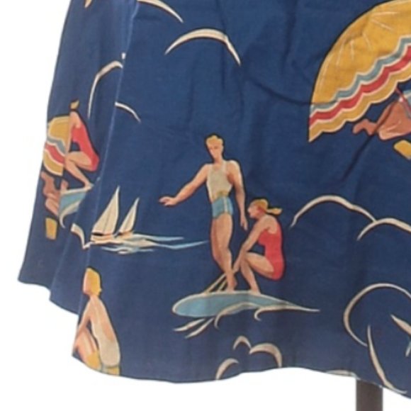 NWT Ralph Lauren Mikaela Retro Print Skirt - Picture 7 of 16